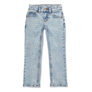 Wonder Nation Boys Vintage Straight Leg Denim Jeans, Size 12 Husky